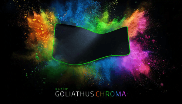 Razer Goliathus Chroma RGB Soft Gaming Mouse Mat - Black