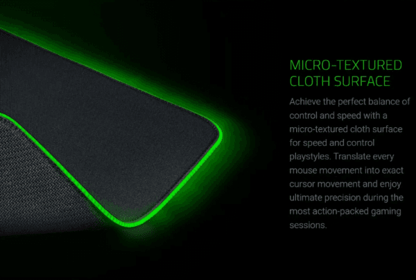 Razer Goliathus Chroma RGB Soft Gaming Mouse Mat - Black