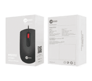 Lenovo Lecoo MS102 PRO Wired USB Mouse - Black (MO-MS102)